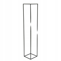 KWIETNIK NA KWIATY STOJAK METALOWY STOJĄCY LOFT ROŚLINY 130 CM DUŻY CZARNY