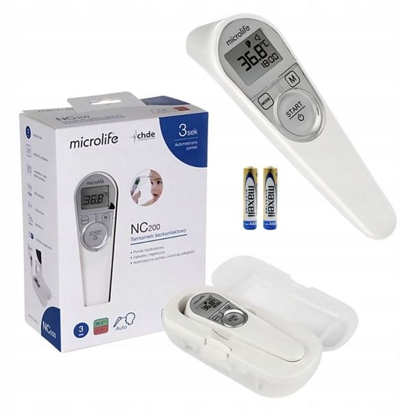 Microlife NC200 bezdotykowy termometr elektroniczny zdjęcie 7