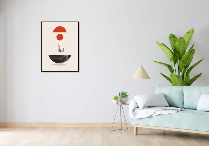 Plakat 60x80cm Półokrągła Forma zdjęcie 4