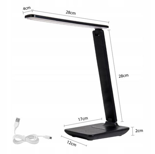 Lampka LED na biurko biurkowa szkolna ściemnialna na Arena.pl