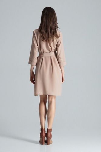 Sukienka Model M680 Beige - Figl Beżowy M na Arena.pl
