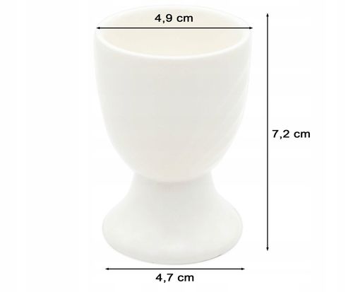 ZESTAW 6X KIELISZEK PODSTAWKA POD JAJKO DO JAJEK NA JAJKA WIELKANOC na Arena.pl