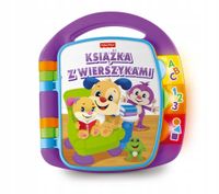 FISHER PRICE INTERAKTYWNA EDUKACYJNA KSIĄŻECZKA Z WIERSZYKAMI PO POLSKU