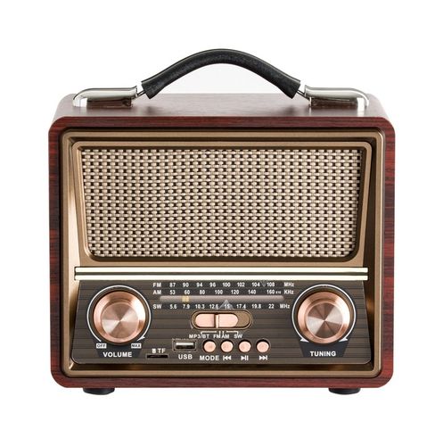 Radio sieciowo-bateryjne AM FM SW Retropolis Seattle Bluetooth USB na Arena.pl