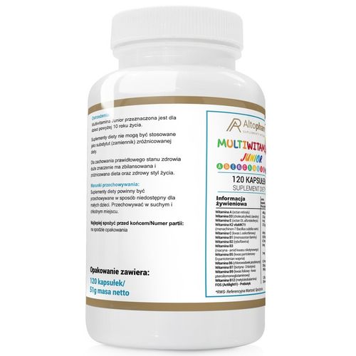 Multiwitamina JUNIOR witaminy dla dzieci 2x120 na Arena.pl