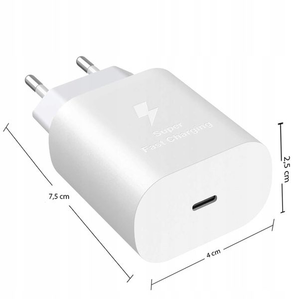 SZYBKA ŁADOWARKA SIECIOWA PD USB-C 3,3A do Samsung Galaxy A54 5G zdjęcie 5