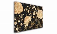 OBRAZ NA PŁÓTNIE 103 Jasne kwiaty 40x30cm