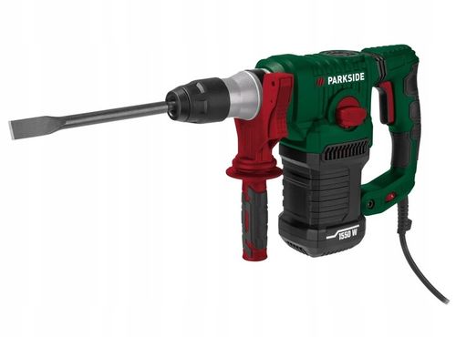 MŁOTOWIERTARKA UDAROWA PARKSIDE 1550 W SDS+ ZESTAW MŁOT UDAROWY + na Arena.pl