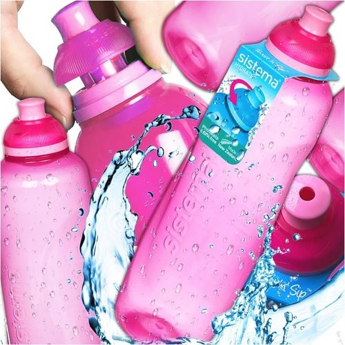 BIDON NA WODĘ BUTELKA SISTEMA HELIX 600ml DO SZKOŁY PRZEDSZKOLA NA ROWER na Arena.pl