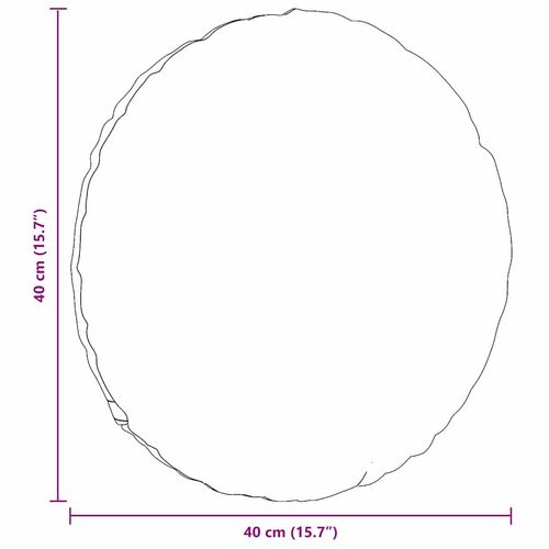 Poduszki na siedziska 2 pcs Czerwono-pomarańczowy Ø 40 cm na Arena.pl