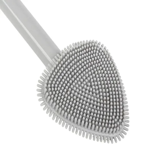 Silikonowa szczotka toaletowa do wc do mycia pojemnik naścienny na Arena.pl