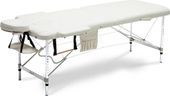 Stół, łóżko do masażu 2-segmentowe aluminiowe XXL