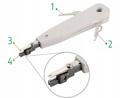 ZESTAW NARZĘDZI SIECIOWYCH RJ45 TESTER ZACISKARKA na Arena.pl