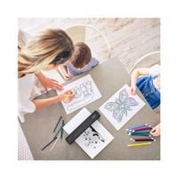 Przenośna drukarka POLONO bezprzewodowa do podróży d810 termiczna A4