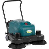 zamiatarka akumulatorowa z odkurzaczem 52 cm 4800 m2/h 120 w