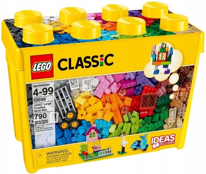 LEGO CLASSIC 10698 DUŻE PUDŁO KLOCKÓW SKRZYNIA XXL zdjęcie 2