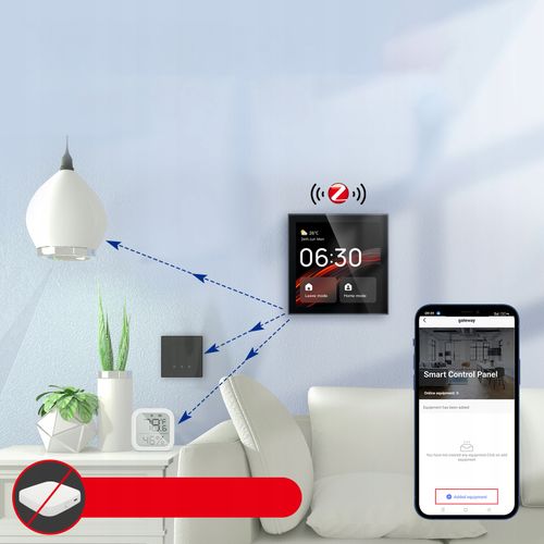 TUYA BRAMKA centralka PANEL sterowanie BT Zigbee Alexa na Arena.pl