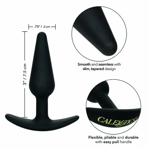 calexotics boundless slim plug silikonowy model anatomiczny 7,5x2cm na Arena.pl