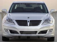 Hyundai Equus - Chromowane Listwy Grill Chrom Atrapy Zderzaka Tuning