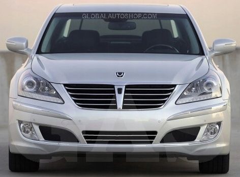 Hyundai Equus - Chromowane Listwy Grill Chrom Atrapy Zderzaka Tuning zdjęcie 1
