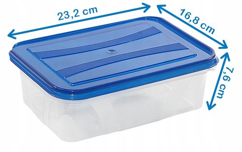 pojemnik master food 2,1l - tp niebieski na Arena.pl