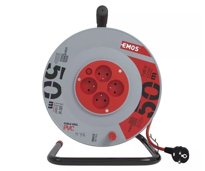 Przedłużacz zwijany 4G 50M P19450 zdjęcie 1