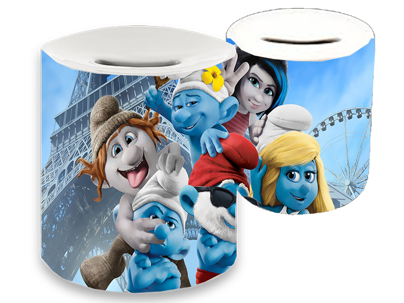 Skarbonka ceramiczna Smerfy zdjęcie 2