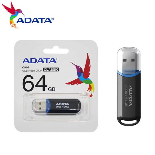 Pendrive ADATA C906 64 GB USB 2.0 czarny na Arena.pl