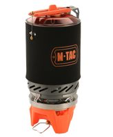 Kuchenka turystyczna, zestaw do gotowania M-Tac 1L black
