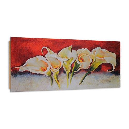 Deco Panel, Białe kalie 100x50 na Arena.pl