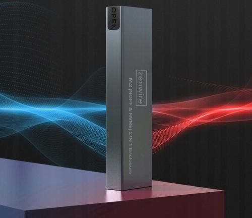 Obudowa na dysk SSD NVME/SATA PCIe M.2 USB-C Gen2 Kieszeń Adapter dysku M2 na Arena.pl