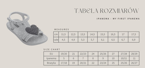 Sandałki dziecięce dziewczęce obuwie letnie plażowe płaskie Ipanema R.25/26 na Arena.pl