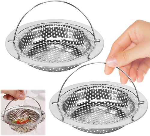 Sitko Korek do Zlewu Zlewozmywaka Metalowe 2szt na Arena.pl