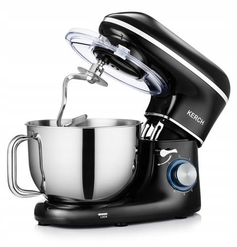 ROBOT KUCHENNY PLANETARNY MIKSER Z MISĄ KERCH MYCHEF BLACK 6,2L na Arena.pl