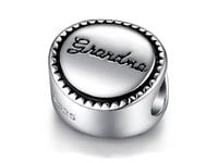 Rodowany srebrny charms do pandora babcia babunia grandma srebro 925 SY033RH