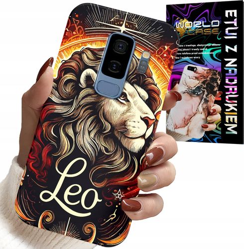 ETUI DO SAMSUNG GALAXY S9 PLUS - LEW, ZNAK ZODIAKU ASTRONOMIA, CASE + FOLIA na Arena.pl