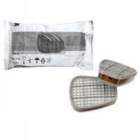 Pochłaniacze Filtry Do Masek 3M 6055 A2 Na Pary Organiczne Komplet 2szt.