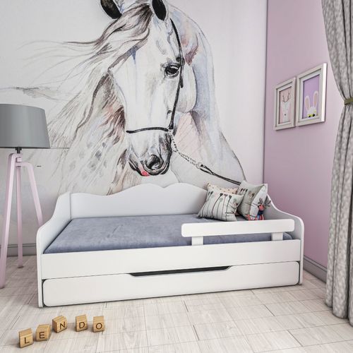 Łóżko dziecięce BELLA 180x80 białe na Arena.pl