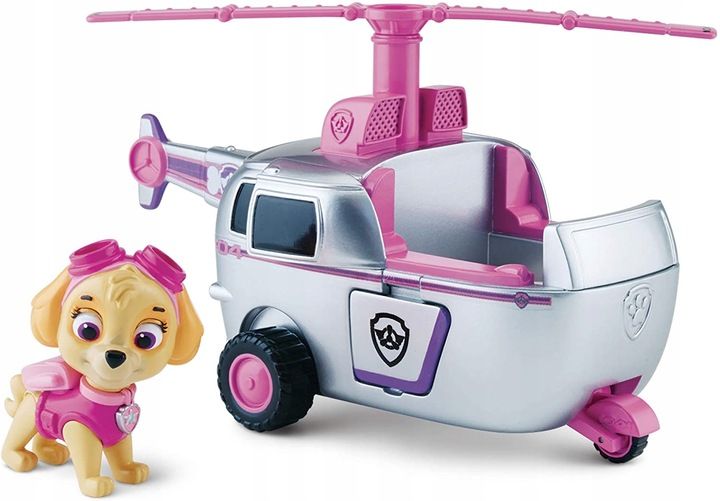 Helikopter Spin Master Skye Helicopter szary zdjęcie 2