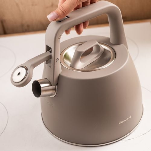 czajnik stalowy z gwizdkiem 2,5l klausberg kb-7916 na Arena.pl