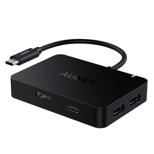 AUKEY CB-C58 HUB USB-C PC | 4k HDMI | 4xUSB 3.0 na Arena.pl
