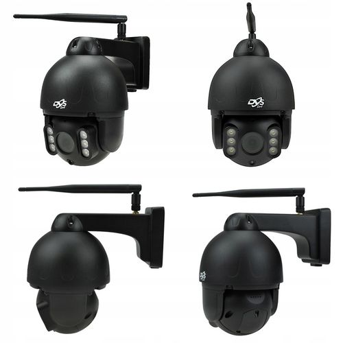 KAMERA WIFI OBROTOWA ZEWNĘTRZNA IP 5Mpx METAL CZARNA AUDIO DETEKCJA DVS na Arena.pl