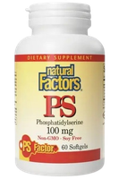 NATURAL FACTORS PS Phosphatidylserine - Fosfatydylseryna (60 kaps.)