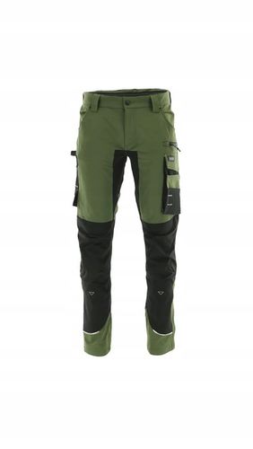 SPODNIE robocze ELASTYCZNE męskie KHAKI taktyczne OLIWKA nylon SOFSTHELL 56 na Arena.pl