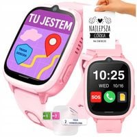 Zegarek Dla Dzieci Smartwatch 4G + SIM | Lokalizator WiFi LBS | Kamera SOS