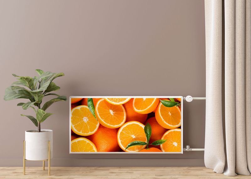 Osłona Magnetyczna Na Grzejnik Soczyste Pomarańcze Cytrusy Owoce 120cm x 60cm zdjęcie 7