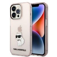 Karl Lagerfeld KLHCP14XHNCHTCP iPhone 14 Pro Max 6,7" różowy/pink hardcase