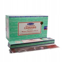 SATYA CANNABIS KADZIDEŁKA PYŁKOWE INCENSE CANNABIS 15 G