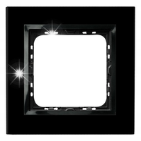 RAMKA POJEDYNCZA PRESTIGE 4mm OSPEL IMPRESJA R-1YGC/32/25 CZARNE SZKŁO