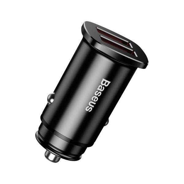 inteligentna ładowarka samochodowa square 2x usb qc3.0 quick charge zdjęcie 2